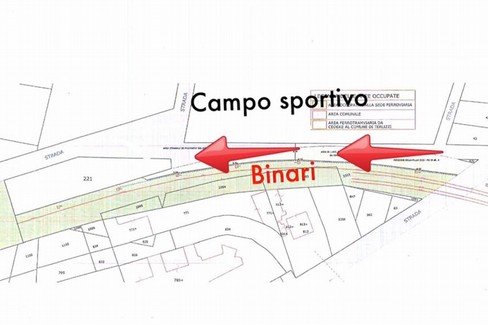 strada campo sportivo ferrotranviaria