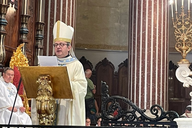 Mons Domenico Basile Pontificale Festa Maggiore