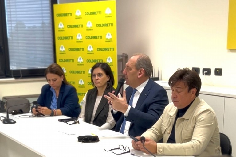 La Pietra ospite di Coldiretti. <span>Foto Coldiretti Puglia </span>