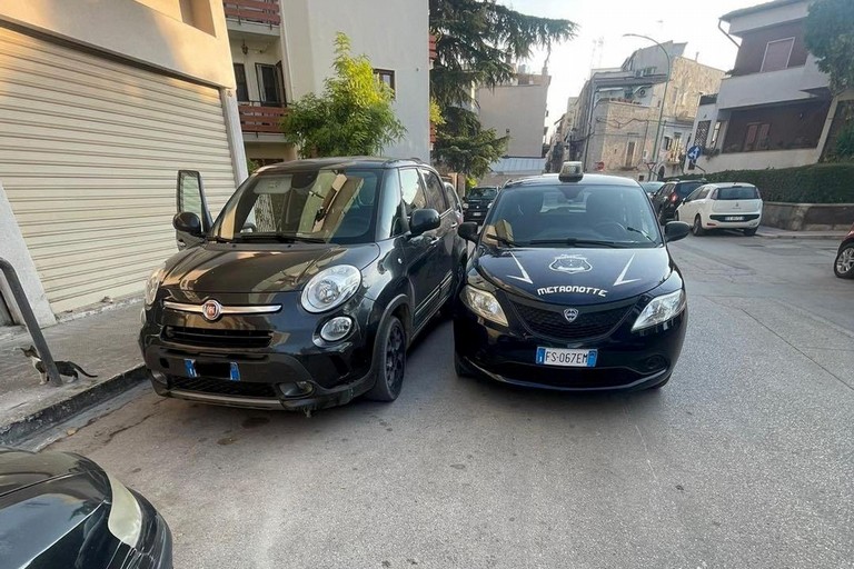 L'intervento della Metronotte