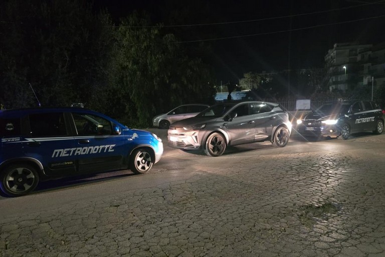 L'intervento della Metronotte