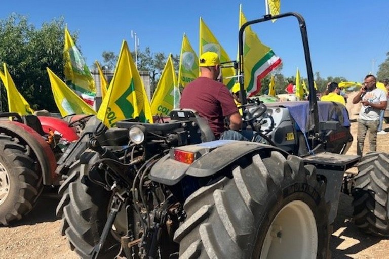 Agricoltori in protesta