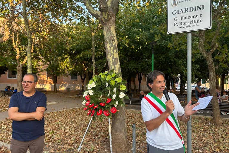 Terlizzi ha ricordato Paolo Borsellino e le vittime della mafia