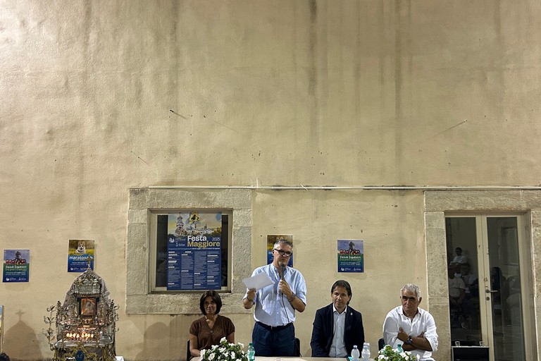 programma festa Maggiore. <span>Foto Paolo Alberto Malerba</span>
