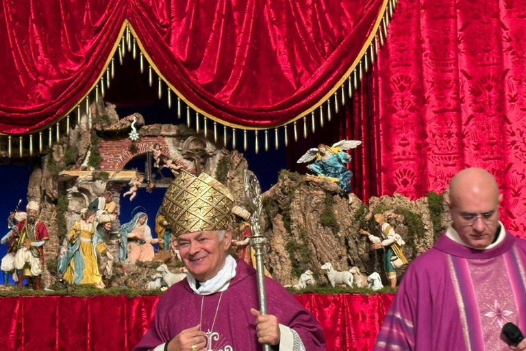 benedizione del presepe