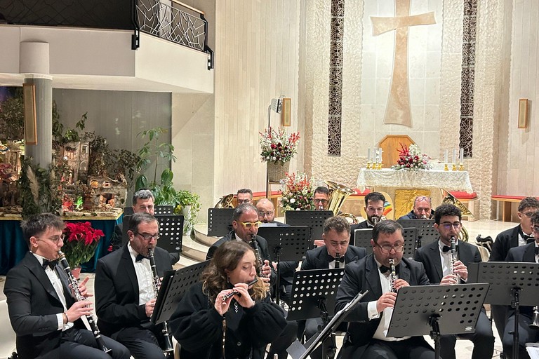 Musica della banda Millico. <span>Foto Paolo Alberto Malerba</span>