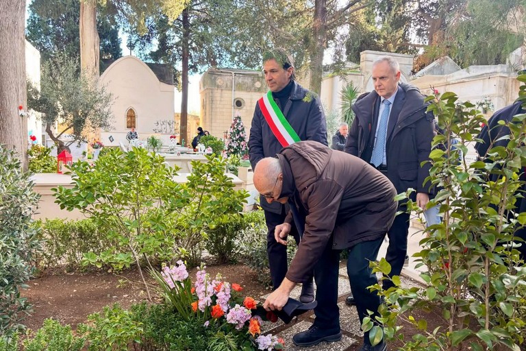 Terlizzi ha ricordato Gaetano Morgese. <span>Foto Paolo Alberto Malerba</span>