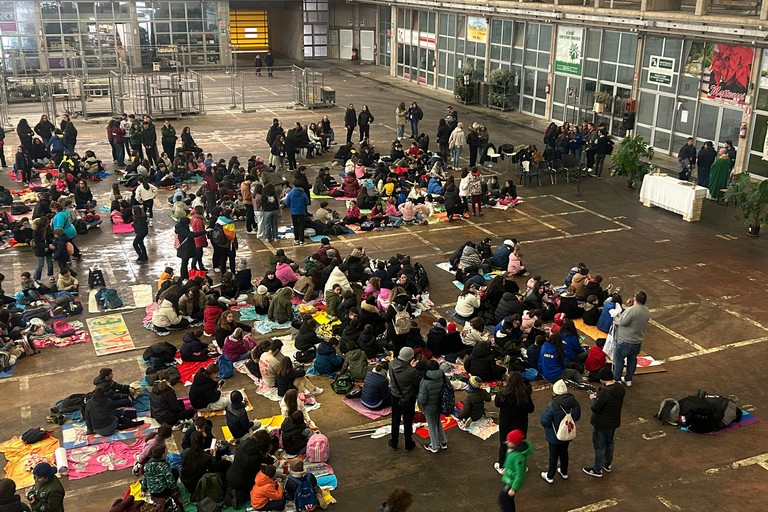 La diocesi in cammino per la pace. <span>Foto Paolo Alberto Malerba</span>