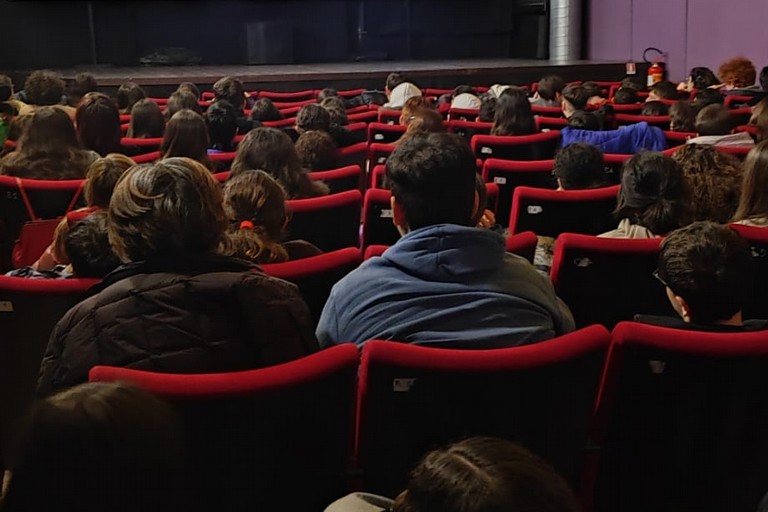 Un “corridoio sensoriale” per educare all’empatia. <span>Foto Paolo Alberto Malerba</span>