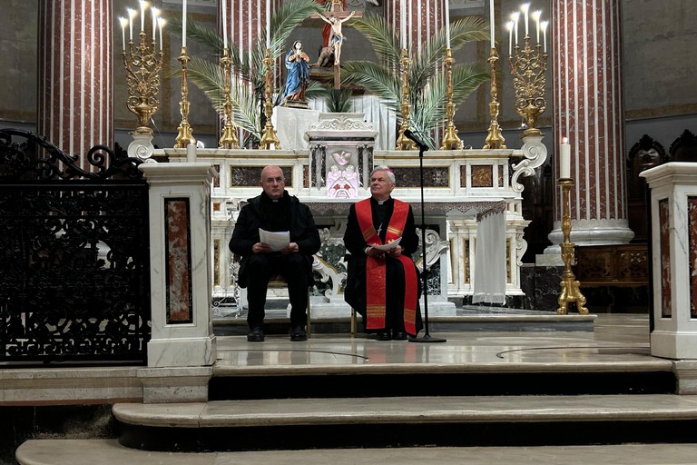 In Concattedrale la via Crucis cittadina. <span>Foto Paolo Alberto Malerba</span>