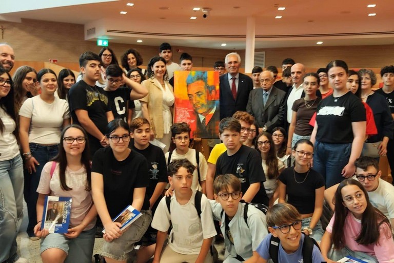 Un quadro per Aldo Moro. <span>Foto Paolo Alberto Malerba</span>