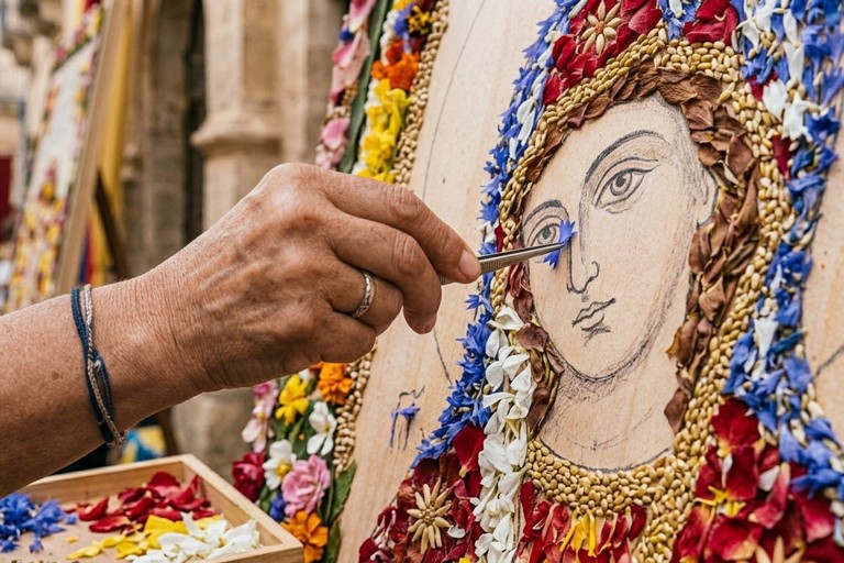 La prima Infiorata. <span>Foto Paolo Alberto Malerba</span>