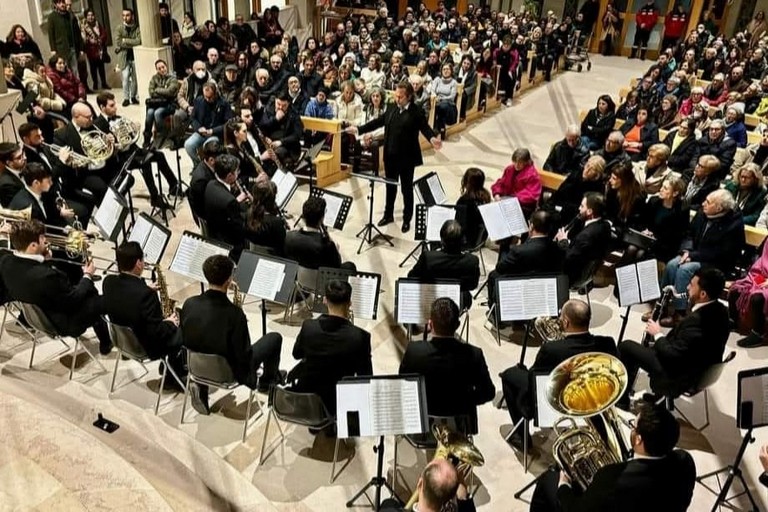 La Banda Millico omaggia Giuseppe Verdi. <span>Foto Paolo Alberto Malerba</span>